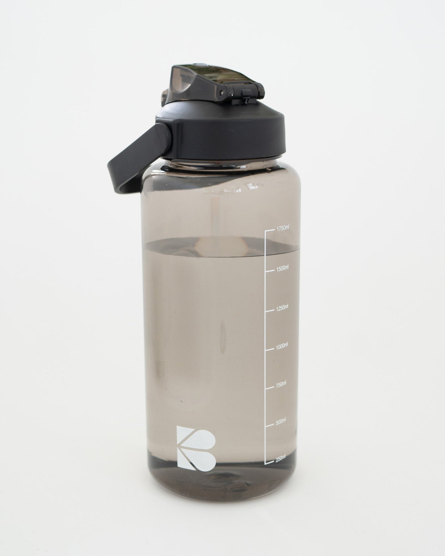 Houbos Wasserflasche, 2 Liter Motivations-Trinkflasche, BPA-freie  Wasserflasche mit Strohhalm, mit Zeitmarker-Verschlussabdeckung,  auslaufsicher, für